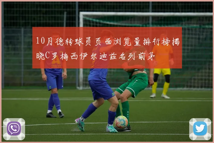 10月德转球员页面浏览量排行榜揭晓C罗梅西伊尔迪兹名列前茅